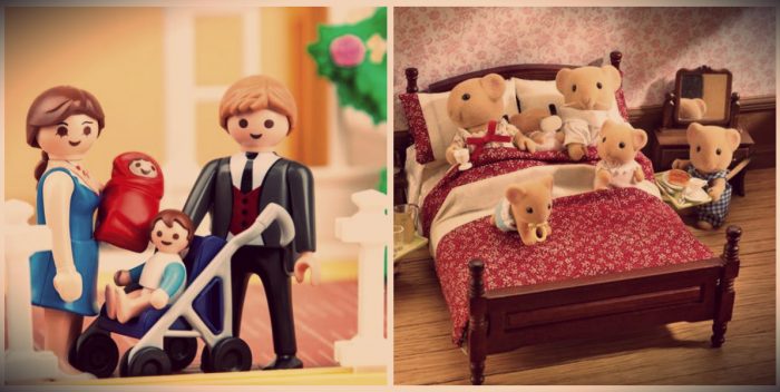 sylvanian VS playmobil